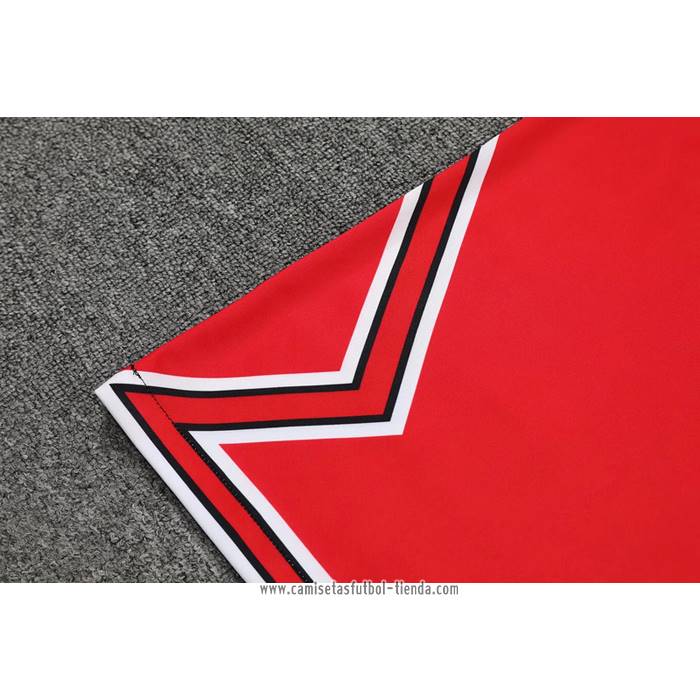 Camiseta de Entrenamiento Paris Saint-Germain Jordan 2022 2023 Sin Mangas Rojo